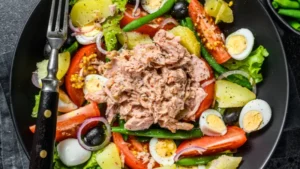 Recette traditionnelle de la salade niçoise