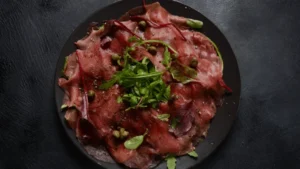 Recette de carpaccio de bœuf à l’italienne